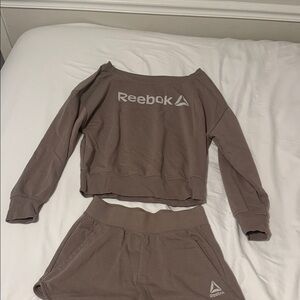 Reebok Taupe Lounge Set